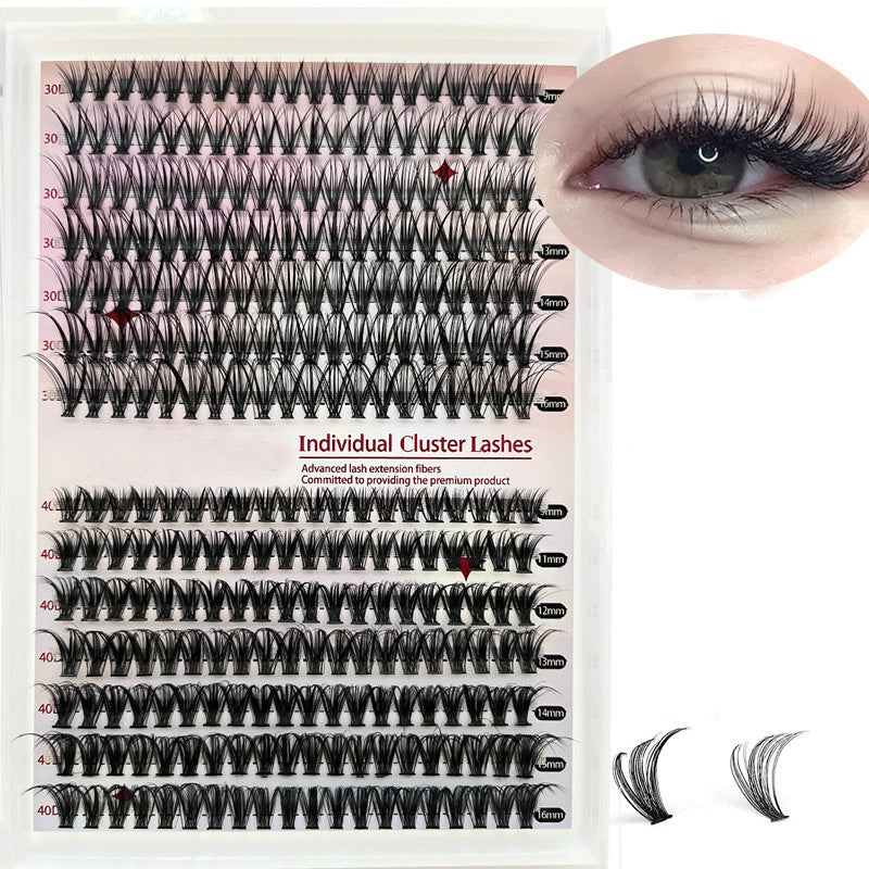Cluster Lashes Mixed Package False Eyelashes