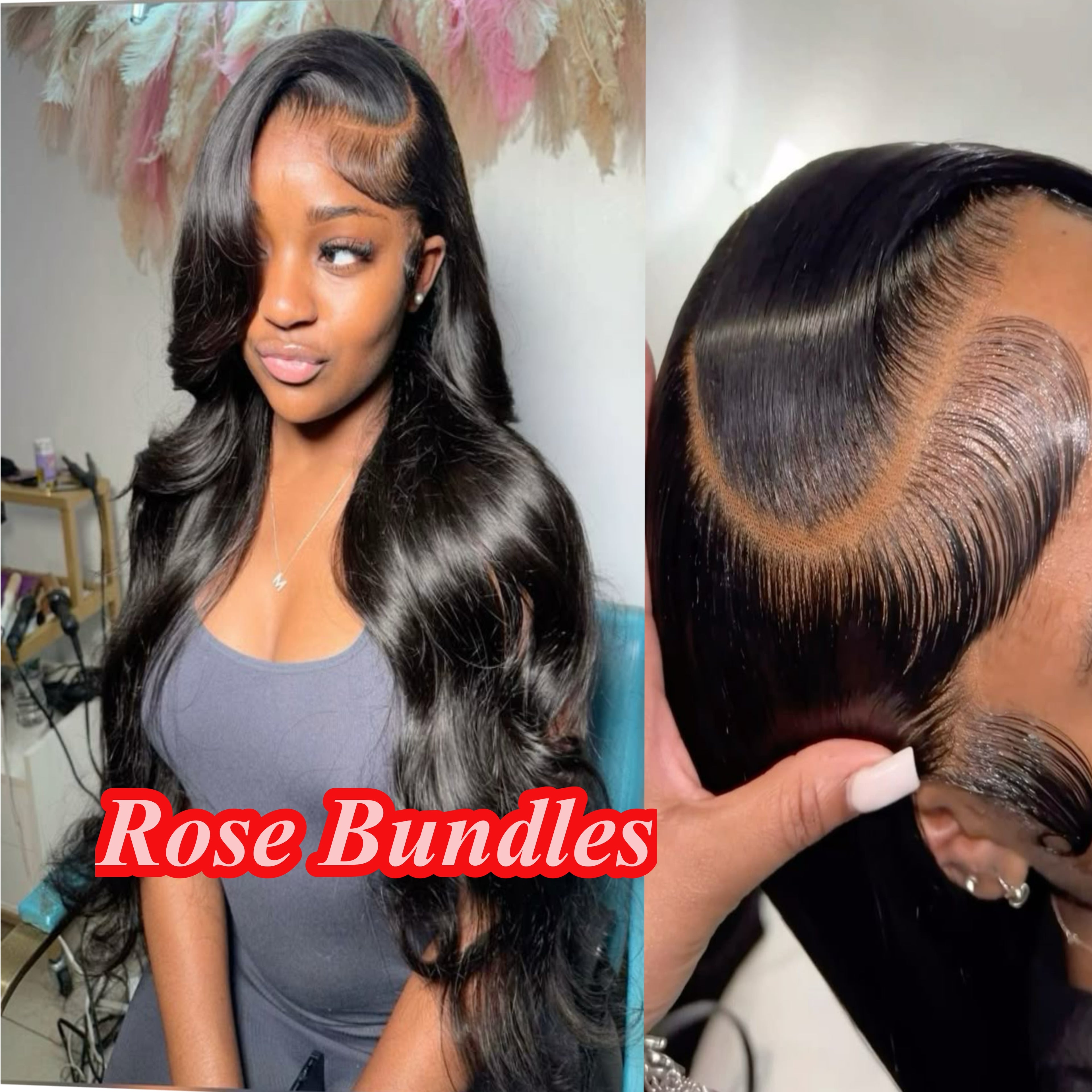 Ready to wear glueless                 250 Density Human Hair Wig               Pre Plucked Body Wave Lace Front 4x4 Pre Cut Lace