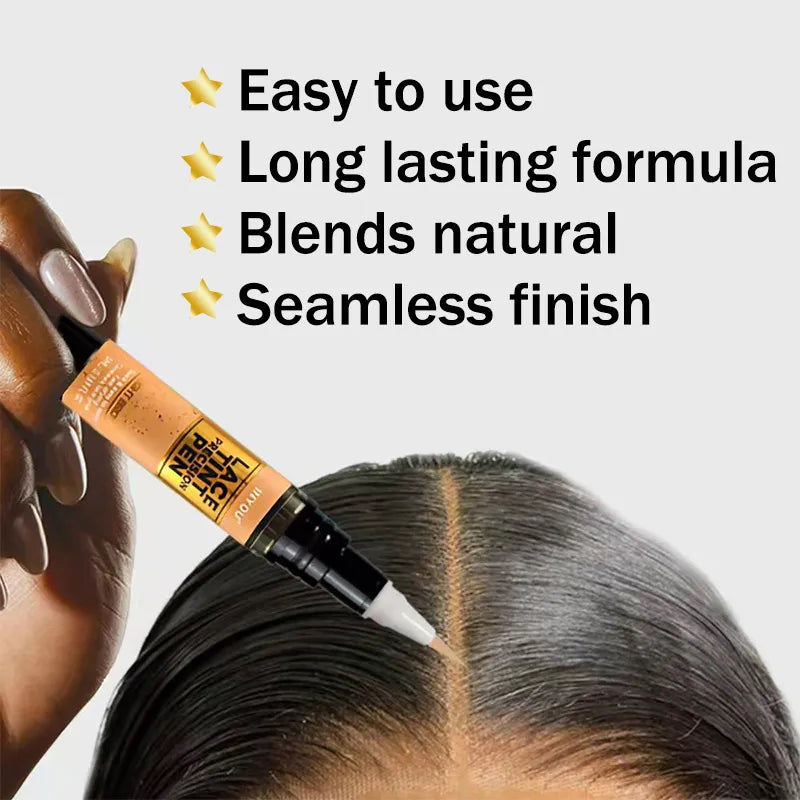 Strong Lace Tint Pen Precison Pen Black ,Medium Dark ,Light Brown 5Ml 0.17Oz