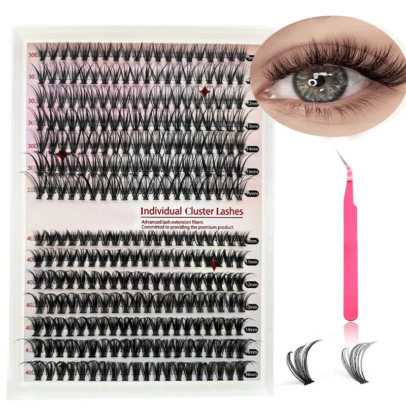 Cluster Lashes Mixed Package False Eyelashes