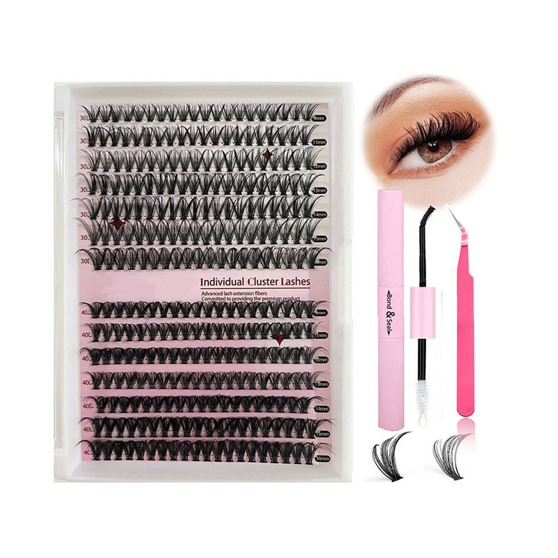 Cluster Lashes Mixed Package False Eyelashes
