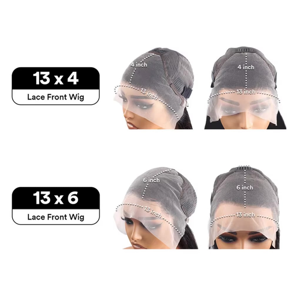 Orange ginger 30 inch                                  13x6 lace front