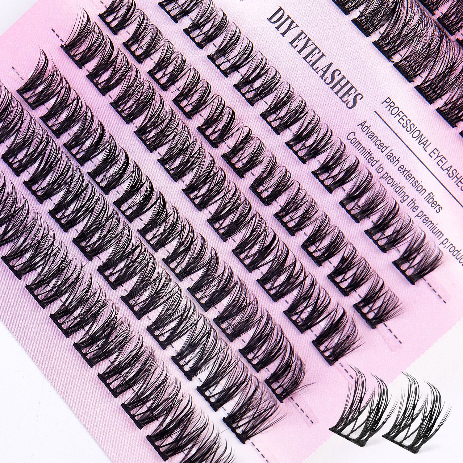 Premium set of 
300 lash clusters