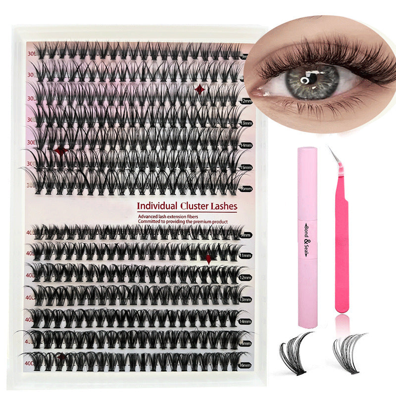 Cluster Lashes Mixed Package False Eyelashes