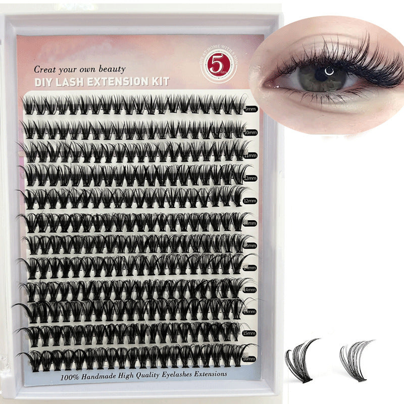 Cluster Lashes Mixed Package False Eyelashes