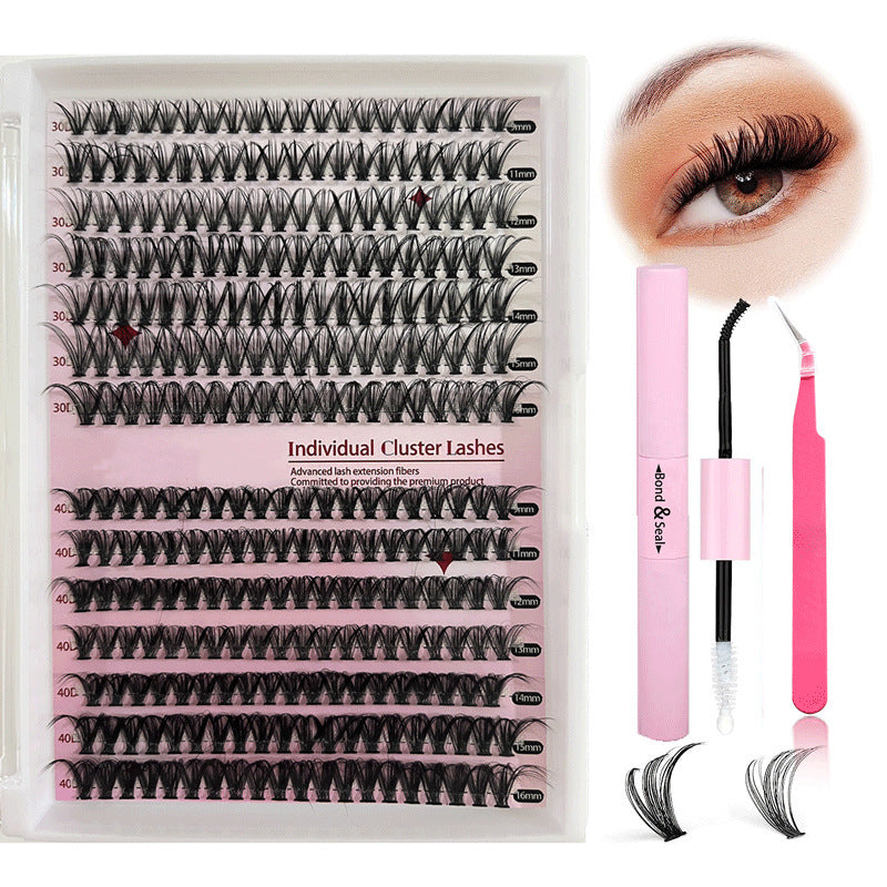 Cluster Lashes Mixed Package False Eyelashes