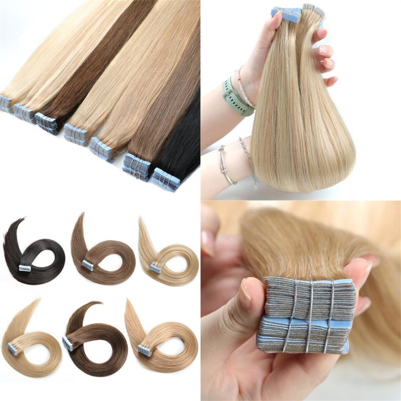 20 pcs Virgin Blonde Hair Tape In's