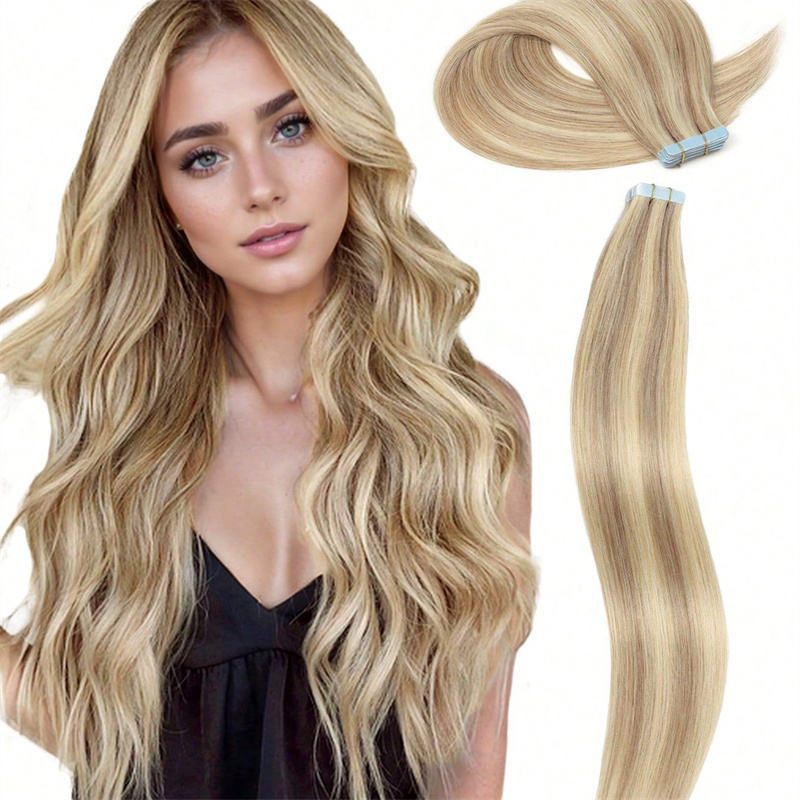 20 pcs Virgin Blonde Hair Tape In's