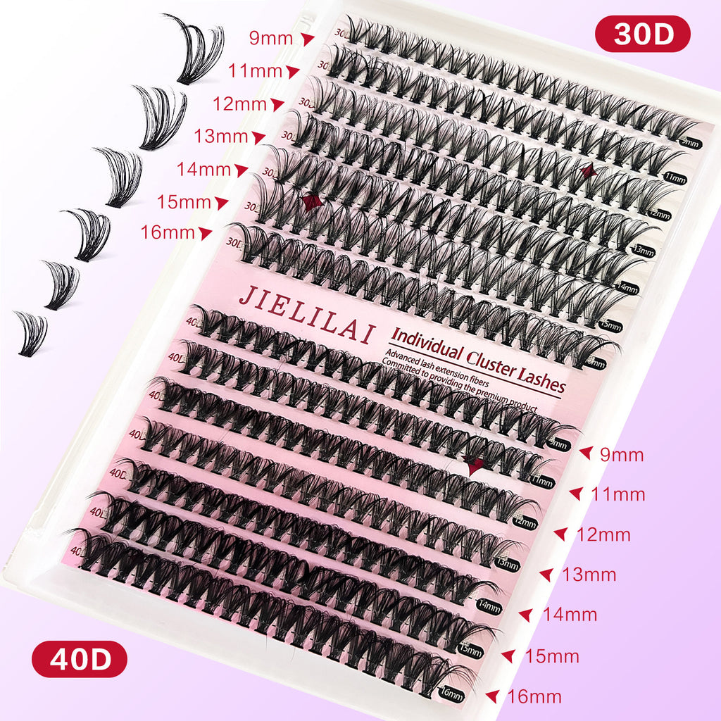 Cluster Lashes Mixed Package False Eyelashes