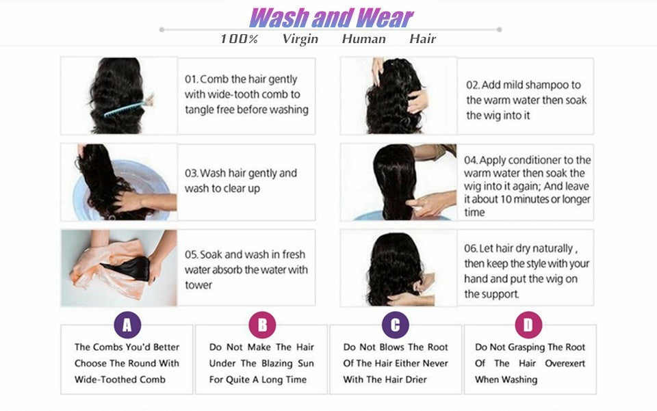 Body Wave Human Hair Lace Front Wigs