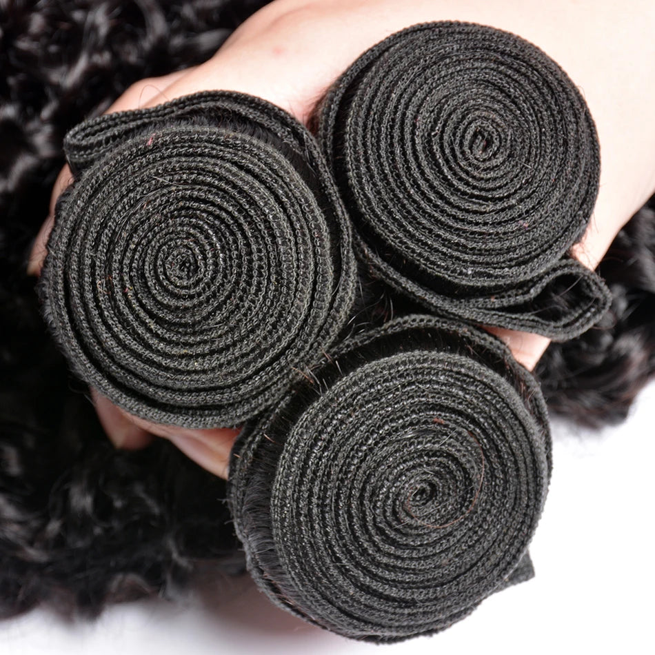 Real Indian kinky curly bundles
