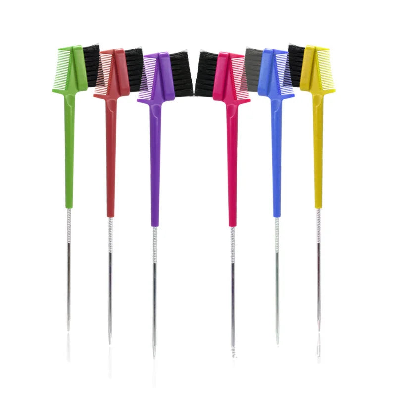 1PC Rat Tail Double sided edge brush