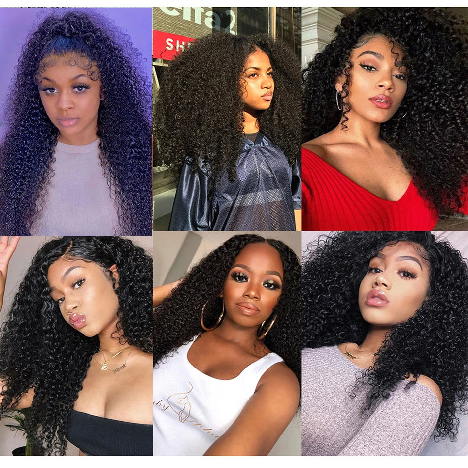 Indian kinky curly bundles
