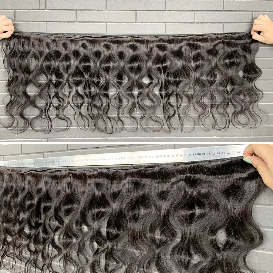 Body Wave Brazilian Human Hair Bundles for Women 100% Unprocessed Virgin Hair Weave Extensions Double Weft 1 3 4 Bundles Deal