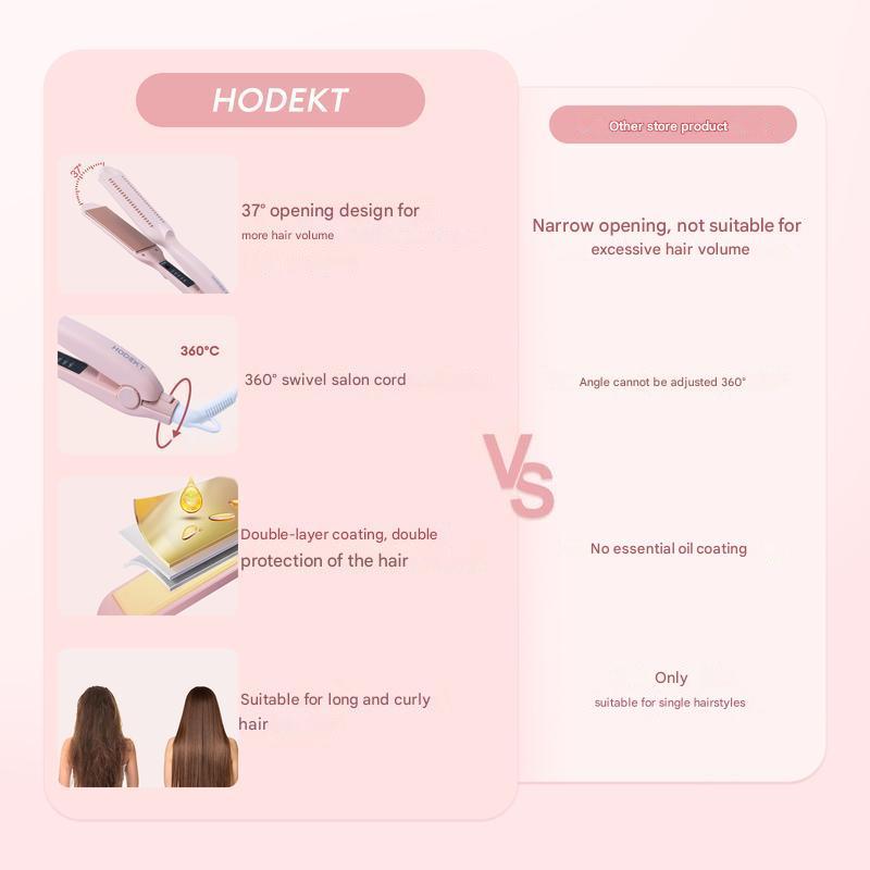 Two in One Curler & Straighter, Compact and Portable